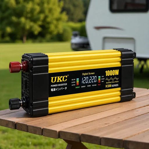 Преобразователь автомобильный инвертор UKC AC/DC UPS 1300 Вт (2020567)