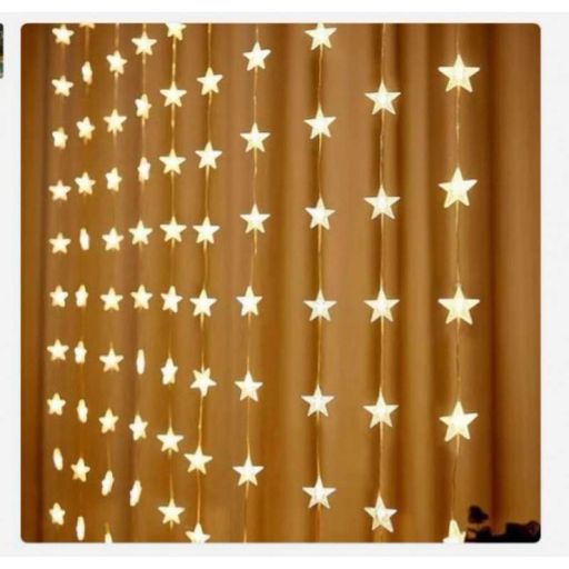Гирлянда штора звездопад Curtain Lights Shooting Star 60 LED 3х3м  White (2020681)