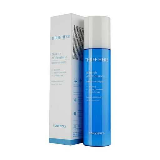 Емульсія для обличчя Tony Moly Three Herb Blemish AC Emulsion для проблемної шкіри, 150 мл