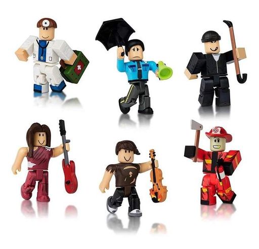 Набор коллекционных фигурок с аксессуарами Roblox Legends 6 фигурок "Профессии" (2020879)