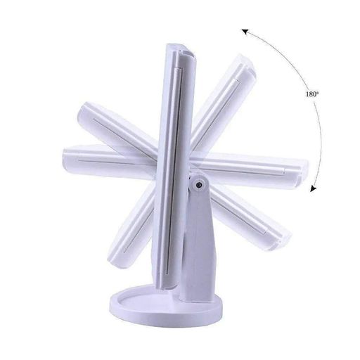 Зеркало тройное для макияжа Superstar Magnifying Mirror с LED-подсветкой прямоугольное с увеличением (2020948)