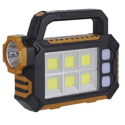 Ручной фонарь HS-8029 на солнечной батарее мощный LED фонарик 3 режимами освещения (2020966)