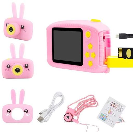 Детский фотоаппарат Smart Kids Camera цифровая фотокамера, детская камера для фото розовый (2020991)