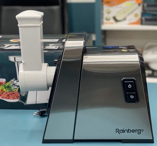 Электромясорубка Rainberg RB 2271 3000Вт Электрическая мясорубка с насадками для колбасы (2021413)