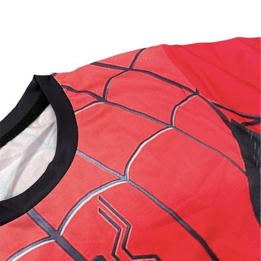 Рашгард с коротким рукавом ⬩ спортивный ⬩ Человек Паук Spider Jeccordi ⬩ красный XS (2021463)