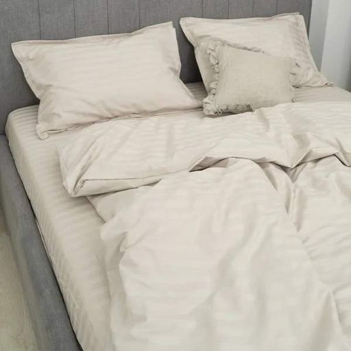 Комплект постельного белья Tiare полуторный Satin Stripte 100% хлопок (92) (2021541)