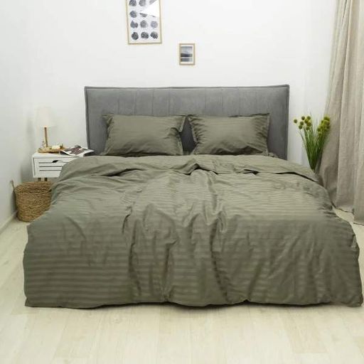 Комплект постельного белья Tiare двуспальный Satin Stripte 100% хлопок (94) (2021553)