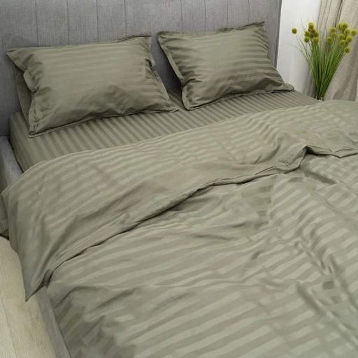 Комплект постельного белья Tiare двуспальный Satin Stripte 100% хлопок (94) (2021553)