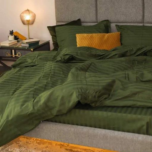 Комплект постельного белья Tiare евро Satin Stripte 100% хлопок (81) (2021583)