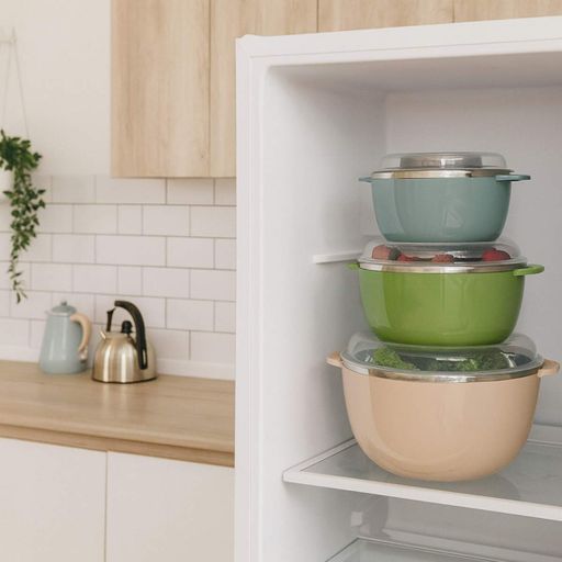 Набор мисок с крышками Salad Bowl из нержавеющей стали 6 предметов (R93663) (2021637)