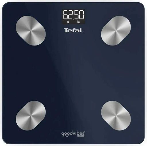 Ваги Tefal підлогові Goodvibes Life+, 180кг, Bluetooth, AAAx3 в комплекті, скло, синій (2021663)