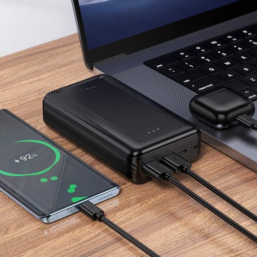 Зовнішній акумулятор HOCO J165A Honey power bank(20000mAh) Black (2021702)