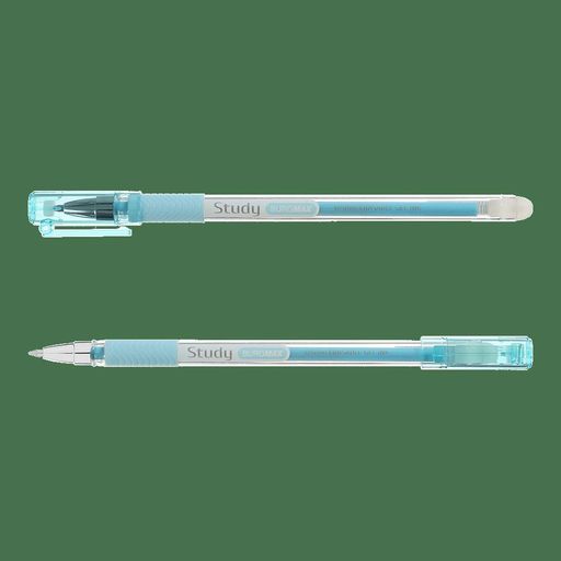 Ручка гелевая Пиши-Стирай Buromax Study 0.5мм Синяя 4шт (BM.8310-01.4) (2021837)