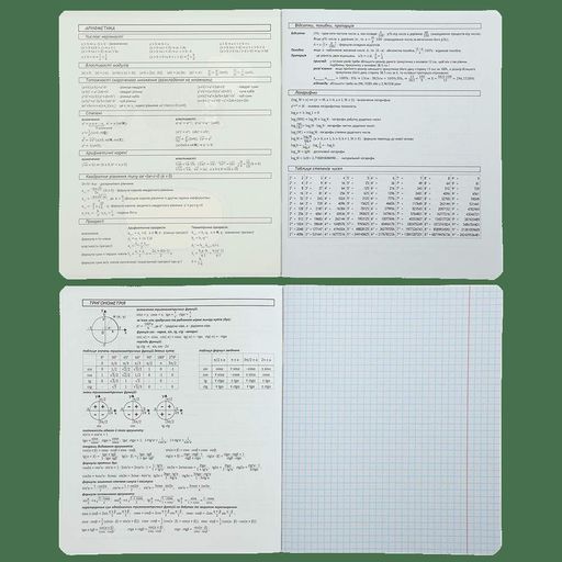 Тетрадь предметная по алгебре ZiBi Gradient в клетку 48 листов (ZB.1702-02) (2021885)