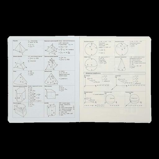 Тетрадь предметная по геометрии в клетку ZiBi Crazy Cat 48 листов (ZB.1703-22) (2021921)