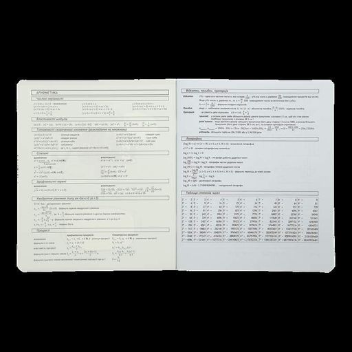 Тетрадь предметная по алгебре на скобе ZiBi Black в клетку 48 листов (ZB.1700-07) (2022015)