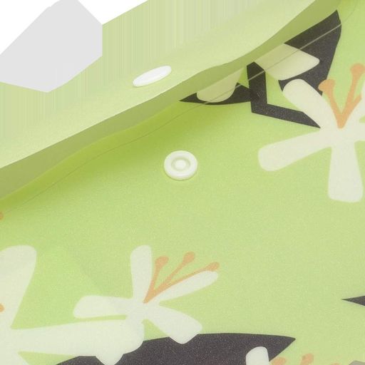 Папка-конверт на кнопке Buromax Plumeria Arabeski DL полупрозрачная (BM.3952-15) (2022902)