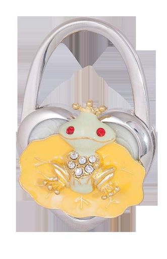 Набор подарочный Langres Fairy Tale: ручка шариковая + гачек для сумки, желтый (LS.122027-08) (2023528)