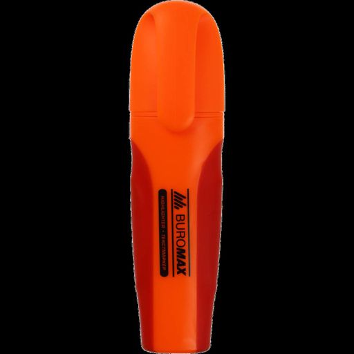 Маркер текстовый Buromax Neon с резиновыми вставками 2-4мм Оранжевый (ВМ.8904-11) (2023715)
