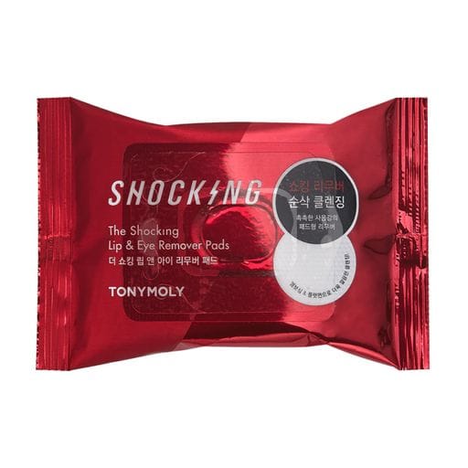 Педи для зняття макіяжу з очей та губ Tony Moly The Shocking Lip & Eye Remover Pads, 30 шт