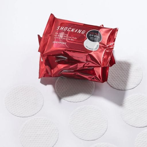 Педи для зняття макіяжу з очей та губ Tony Moly The Shocking Lip & Eye Remover Pads, 30 шт
