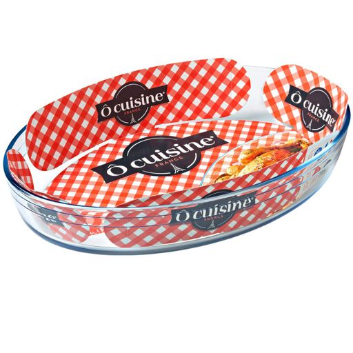 Форма для запекания стеклянная овальная O Cuisine 35х24х6см 3л (346BC00/1646) (2025012)