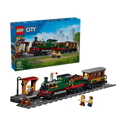 Конструктор LEGO City Старинный паровоз, 575 деталей, от 7 лет (60511-)