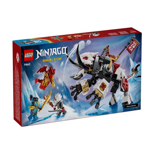 Конструктор LEGO Ninjago Зільвар та дракон Гримтак, 232 деталі, від 7 років (71863)