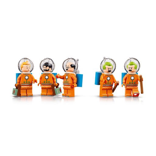 Конструктор LEGO Ideas Лунная ракета Tintin, 1283 детали, от 18 лет (21367)