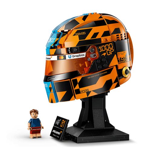 Конструктор LEGO Editions McLaren Mastercard F1 Oscar Piastri Helmet, 793 детали, от 14 лет (43017)