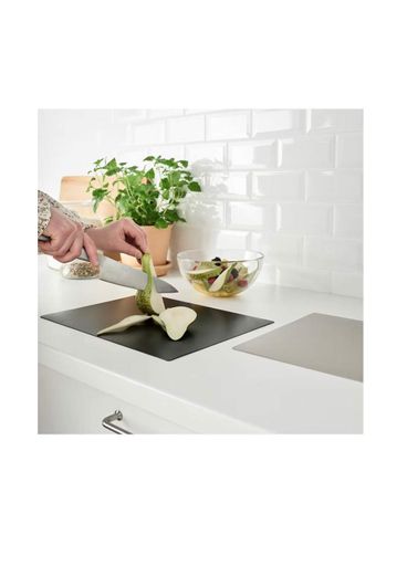 Набор гибких разделочных досок IKEA 28×36 см 2 шт тёмно-серые (2025607)