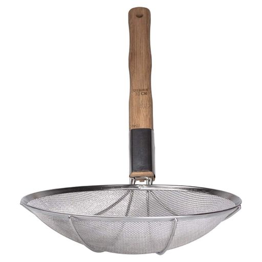 Шумовка "паук" с деревянной ручкой Ø 32 см для фритюра и вока HP-19-19-32CM (2026348)