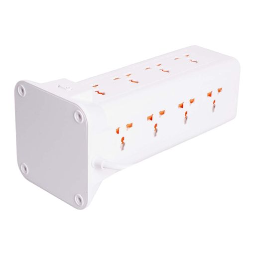 Сетевой фильтр удлинитель 4.8 м с лампой на 12 универсальных розеток с 2 USB 1 Type-C беспроводная зарядка HP-5-11MF (2026672)