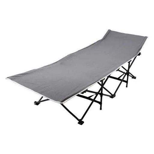 Кровать раскладная туристическая 185x60x50 см с стальным каркасом раскладушка складная для дачи кемпинга рыбалки SJ-0033G (2027802)