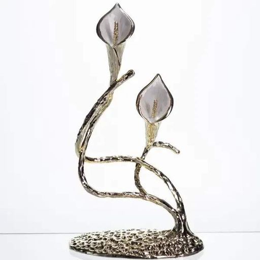 Декоративная фигурка Calla Lilies 14х8х25 см металлическая HP-7-19 (2027862)