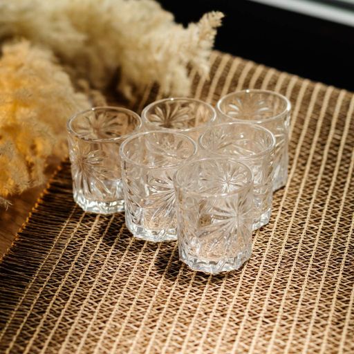 Набор рюмок для виски Shot glass 6 штук по 75 мл HP-17-34 (2027901)