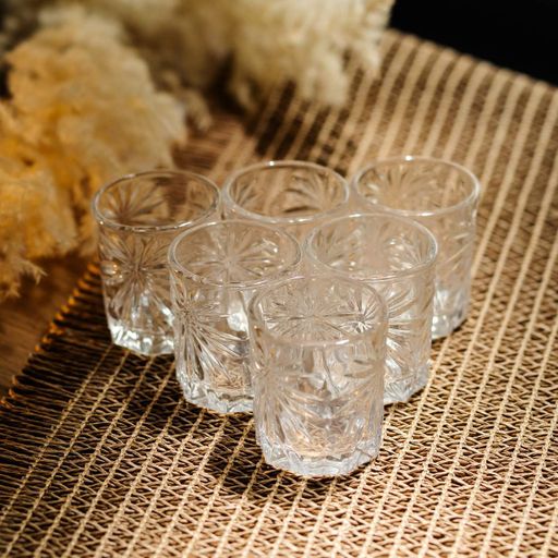 Набор рюмок для крепких напитков Shot glass 6 штук по 75 мл HP-17-36 (2027910)