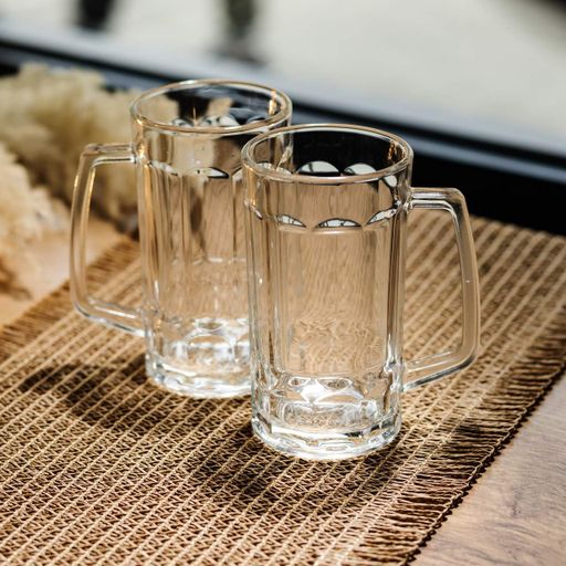 Набор кружек для пива Beer Stein стеклянных 2 штуки по 530 мл HP-17-60 (2027997)