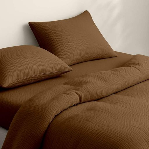 Муслінове покривало 110х140 COCOA BROWN COSAS (2200000004703) (2028252)