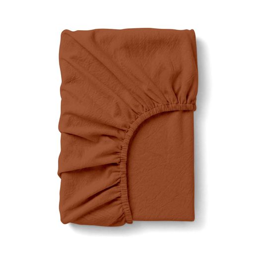 Простирадло на резинці з вареної бавовни 140х200 CINNAMON COSAS (2200000023001) (2028768)