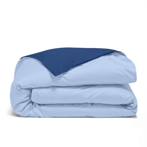 Двоспальна постільна білизна з простирадлом на резинці DENIM BREEZE CS1 COSAS (2200000036902) (2029832)