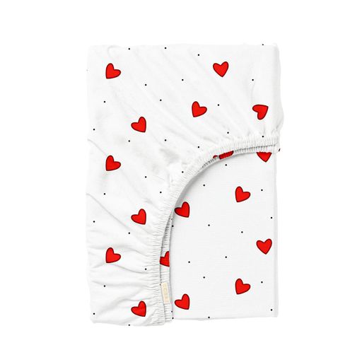 Простирадло на резинці 150x200 CHERRY HEARTS COSAS (2200000034670) (2030217)