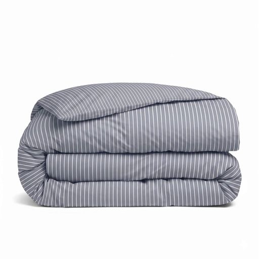 Підковдра євро з вареної бавовни 200х220 DENIM STRIPE COSAS (2200000049162) (2030347)