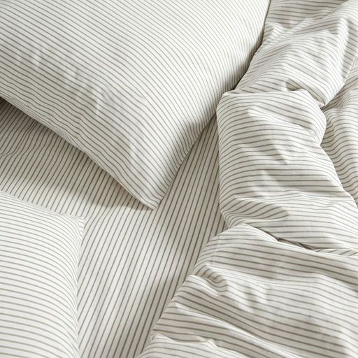 Простирадло на резинці з вареної бавовни 180х200х30 SAND STRIPE COSAS (2200000049995) (2030406)