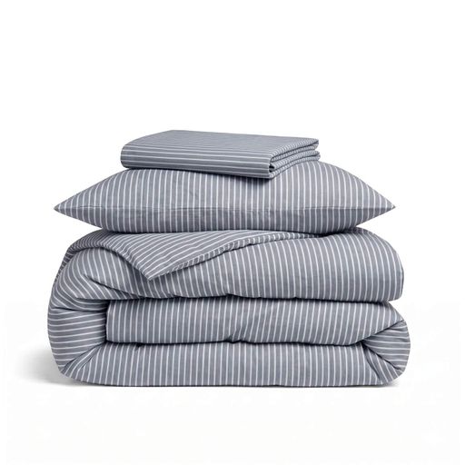 Підліткова постіль з вареної бавовни DENIM STRIPE COSAS (2200000050212) (2030409)