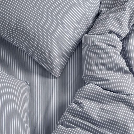 Дитяча постільна білизна з вареної бавовни в ліжечко DENIM STRIPE CS1 COSAS (2200000050670) (2030424)