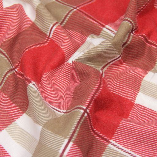 Простирадло на резинці фланель 200х200 BERRY TARTAN COSAS (4822052499924) (2030670)