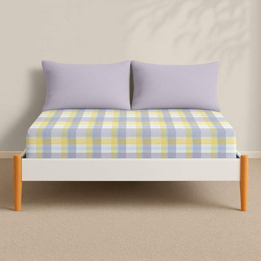 Простирадло на резинці фланель 200х220х30 SUNRISE TARTAN COSAS (4822052500187) (2030684)