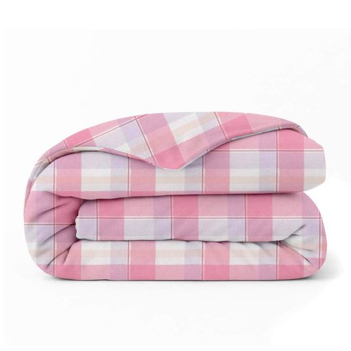 Дитяча постільна білизна фланель в ліжечко AMETHYST TARTAN CS1 COSAS (4822052500354) (2030692)