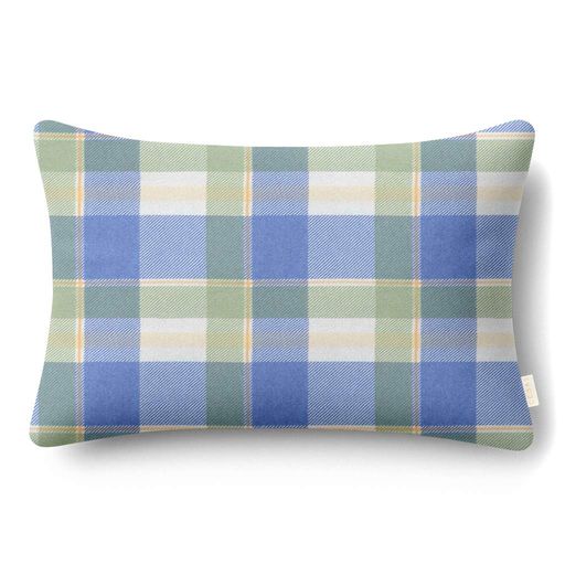 Євро постільна білизна фланель з простирадлом на резинці OCEAN TARTAN CS1 COSAS (4822052501276) (2030736)